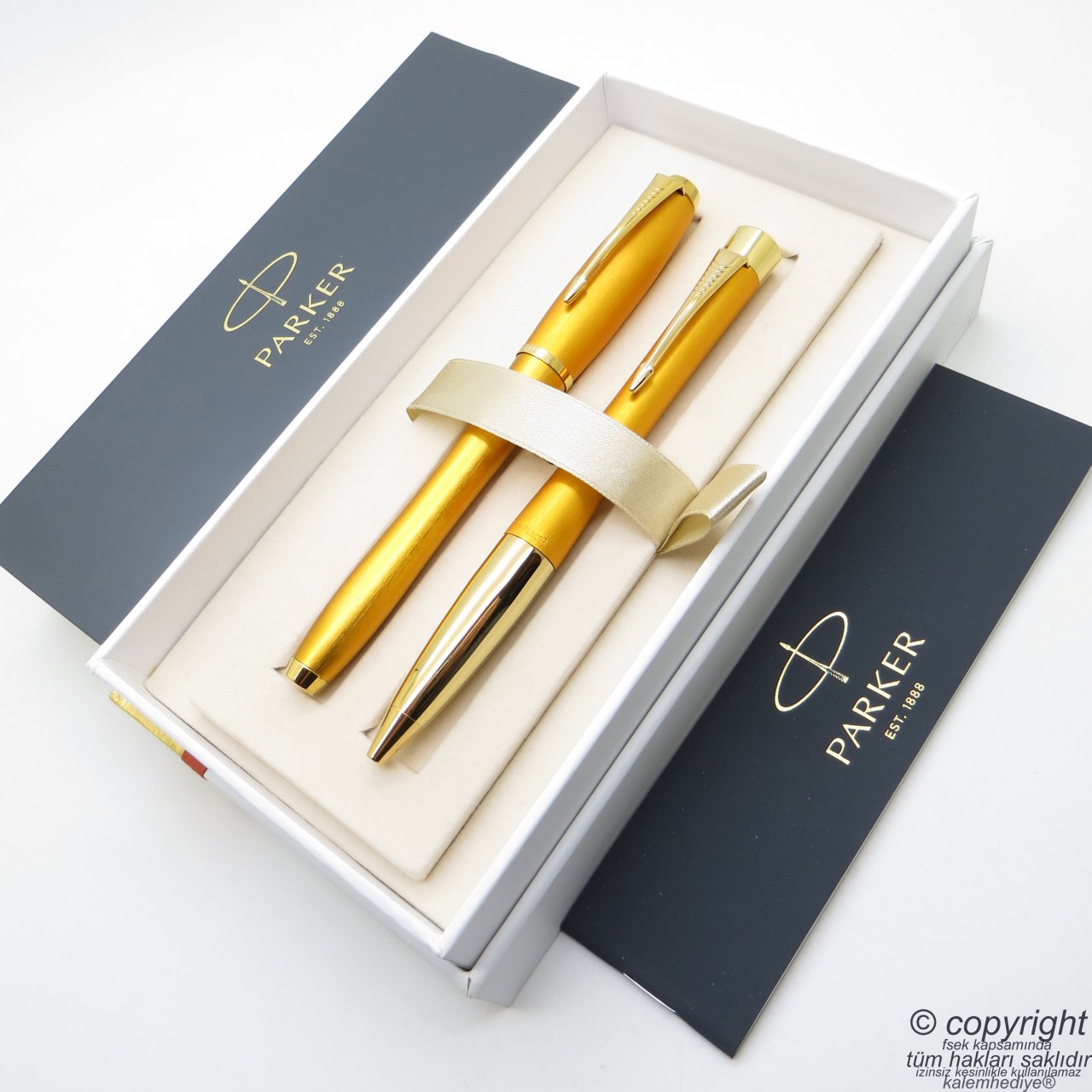 Parker Urban Premium Desenli Metal Roller Kalem + Tükenmez Kalem | İsme Özel Kalem | Hediyelik Kalem