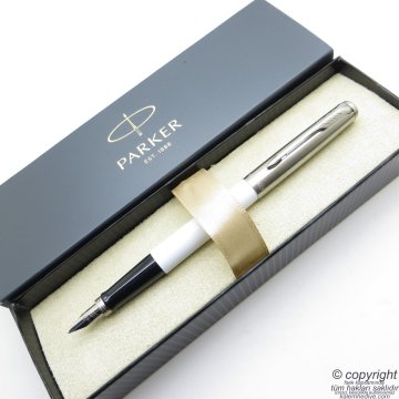 Parker Jotter Original Beyaz Dolma Kalem | İsme Özel Kalem | Hediyelik Kalem