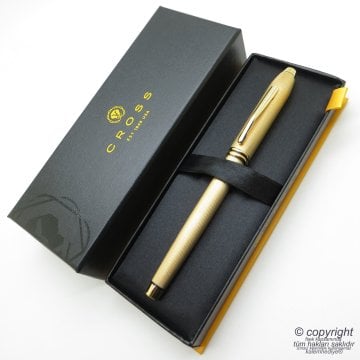 Cross Townsend Limited Edition 23 Ayar Altın Kaplama Dolma Kalem AT0046B-32MD-FD | Cross Kalem | İsme Özel Kalem