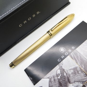 Cross Townsend Limited Edition 23 Ayar Altın Kaplama Dolma Kalem AT0046B-32MD-FD | Cross Kalem | İsme Özel Kalem