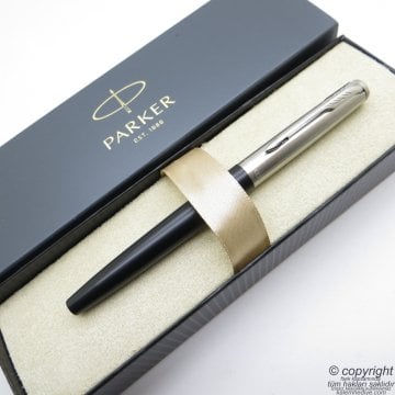 Parker Jotter Metal Siyah Roller Kalem | İsme Özel Kalem | Hediyelik Kalem