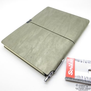 Scrikss İsme Özel Verona Defter + Graph-X Versatil Kalem Hediyelik Set - SG184 İsme Özel Defter Set