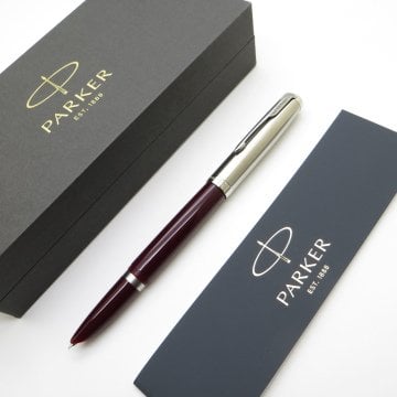 Parker 51 Bordo CT Dolma Kalem, M uç | İsme Özel Kalem | Hediyelik Kalem