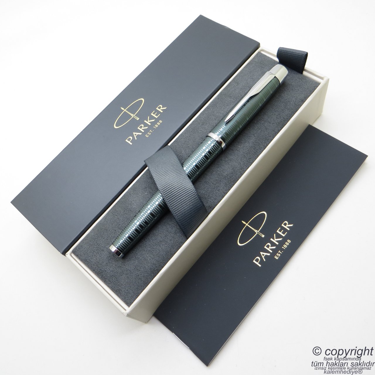 Parker Im Premium Zümrüt Roller Kalem | Parker Kalem | İsme Özel Kalem | Hediyelik Kalem