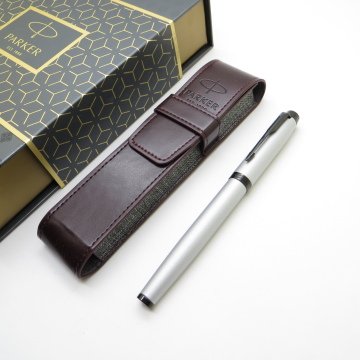 Parker IM Mat Metalik Gri BT Roller Kalem | İsme Özel Kalem