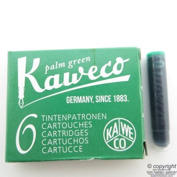 Kaweco Dolma Kalem Kartuşu Yeşil 6'lı Paket