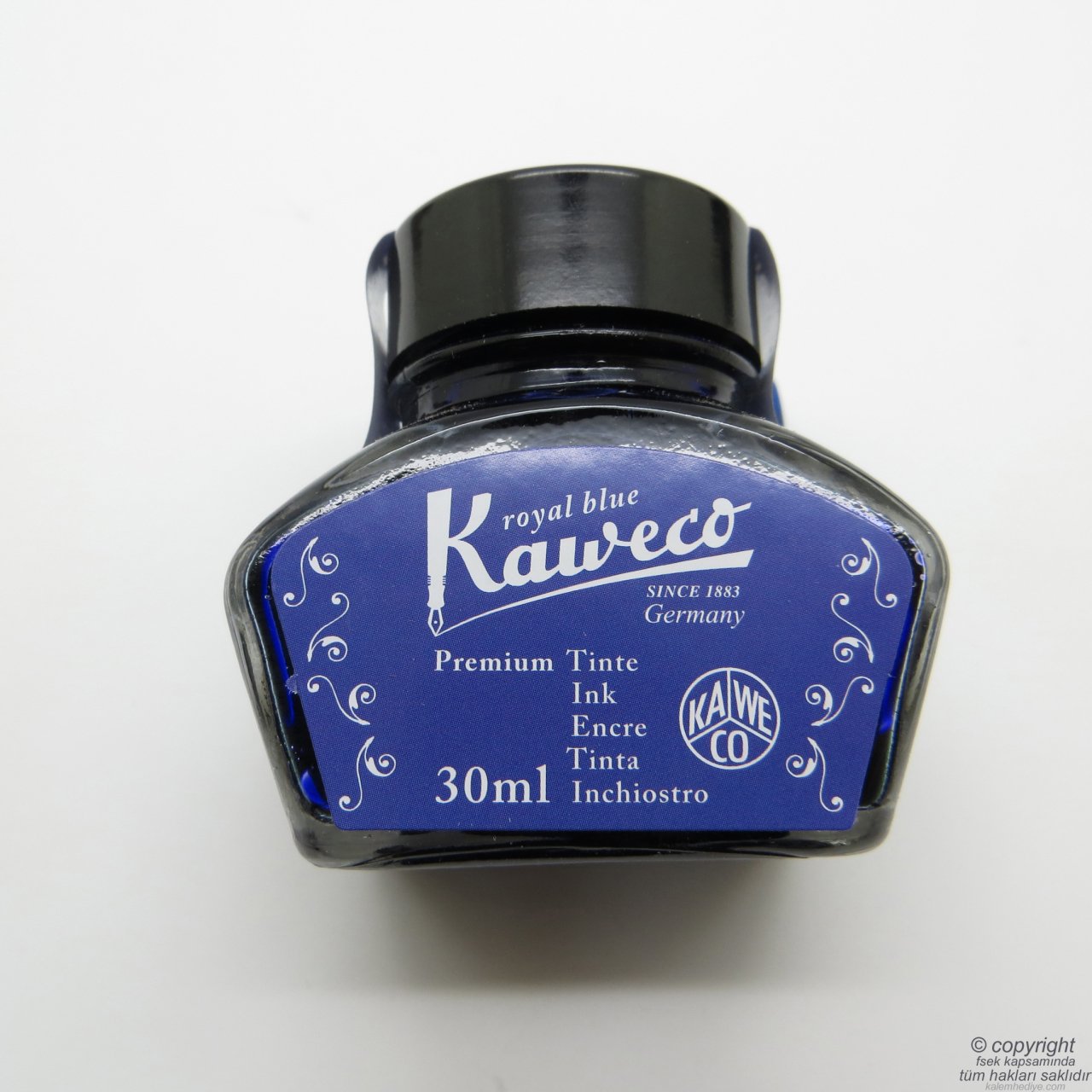 Kaweco Royal Mavi Mürekkep 30ml. Şişe