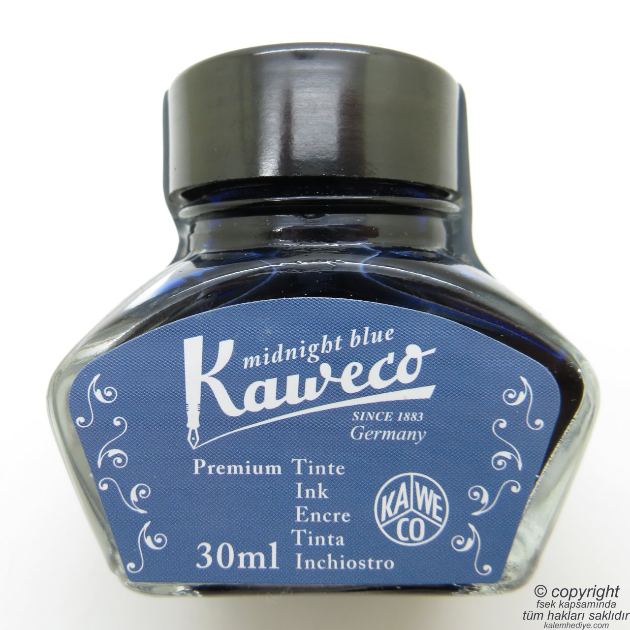 Kaweco Gece Mavisi Mürekkep 30 Ml. Şişe