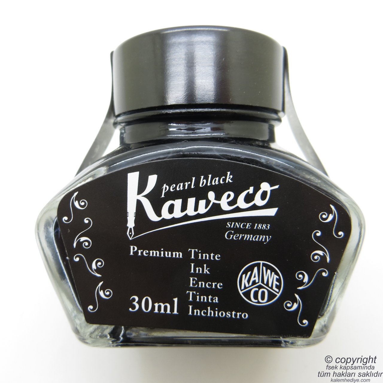 Kaweco Parlak Siyah Mürekkep 30ml. Şişe