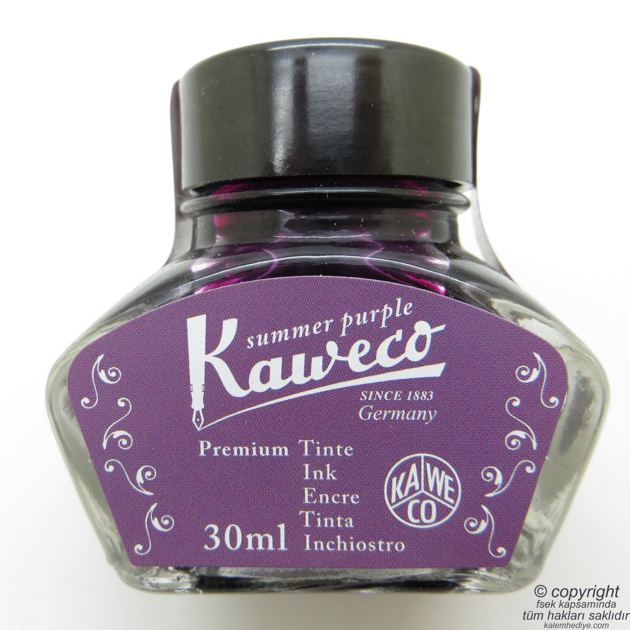 Kaweco Mor Mürekkep 30ml. Şişe