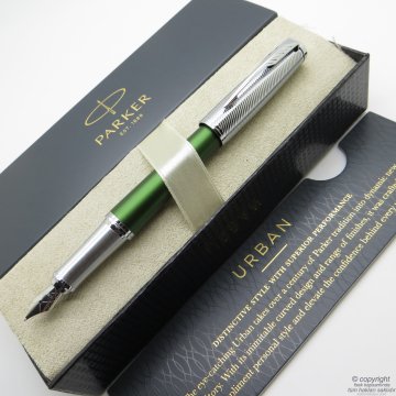 Parker Urban Premium Yeşil Dolma Kalem | İsme Özel Kalem