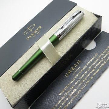 Parker Urban Premium Yeşil Roller Kalem | İsme Özel Kalem