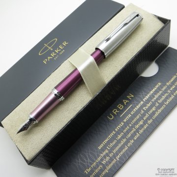 Parker Urban Premium Mürdüm Dolma Kalem | İsme Özel Kalem