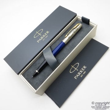 Parker Jotter Original Lacivert GT Roller Kalem | İsme Özel Kalem | Hediyelik Kalem