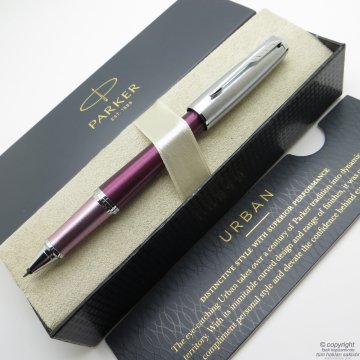 Parker Urban Premium Mürdüm Roller Kalem | İsme Özel Kalem