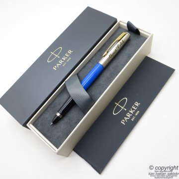Parker Jotter Original Mavi GT Roller Kalem | İsme Özel Kalem | Hediyelik Kalem