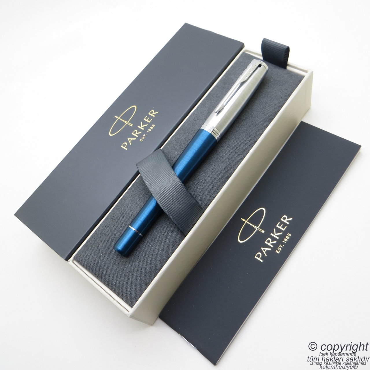 Parker Urban Premium Mavi Dolma Kalem | İsme Özel Kalem