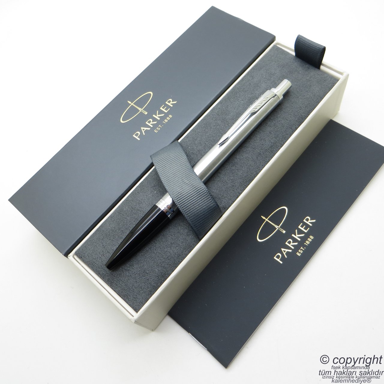 Parker Urban Stainless Steel CT Tükenmez Kalem | İsme Özel Kalem