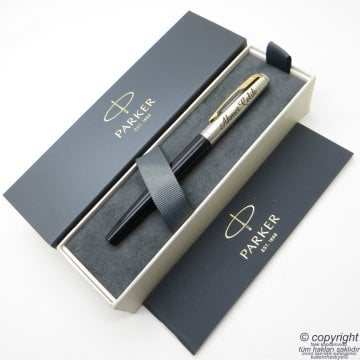 Parker Jotter Original Siyah GT Dolma Kalem | İsme Özel Kalem | Hediyelik Kalem
