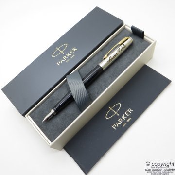 Parker Jotter Original Siyah GT Dolma Kalem | İsme Özel Kalem | Hediyelik Kalem