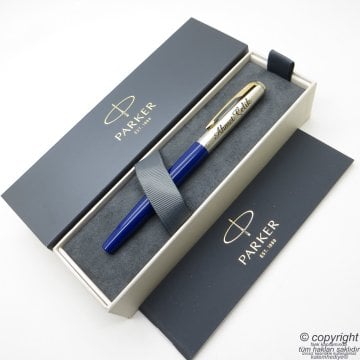 Parker Jotter Original Lacivert GT Dolma Kalem | İsme Özel Kalem | Hediyelik Kalem
