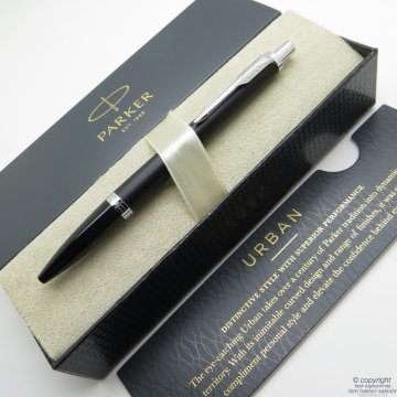 Parker Urban Mat Siyah CT Tükenmez Kalem | İsme Özel Kalem