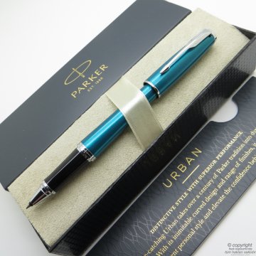 Parker Urban Turkuaz Yeşil Roller Kalem | İsme Özel Kalem