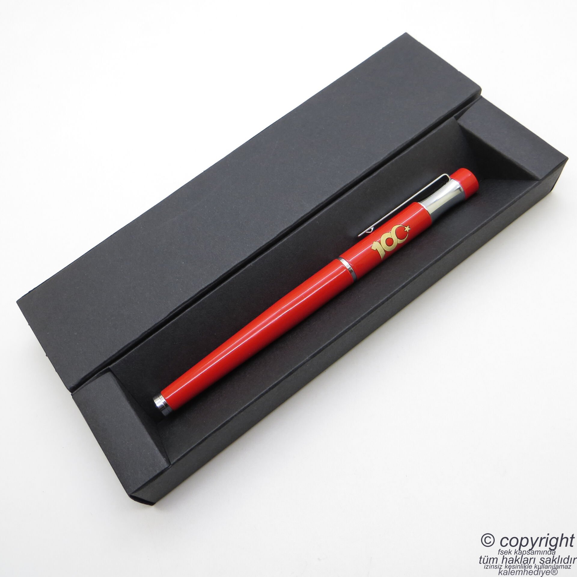 Wings CS1565 İsme Özel Metal Yüzüncü Yıl (100. Yıl) Roller Kalem