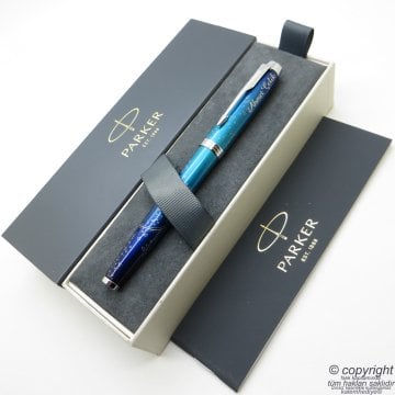 Parker Im SE Submerge Mavi CT Roller Kalem | Parker Kalem | İsme Özel Kalem | Hediyelik Kalem
