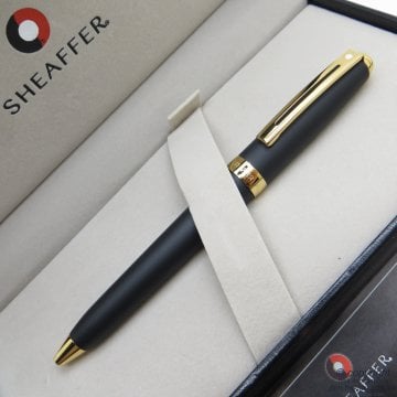 Sheaffer Prelude Mat Siyah Altın Tükenmez Kalem 346-2 | İsme Özel Kalem