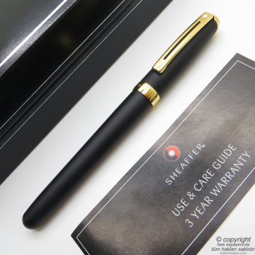 Sheaffer Prelude Mat Siyah Altın Roller Kalem 346-1 | İsme Özel Kalem
