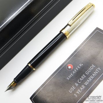 Sheaffer Prelude Paladyum Siyah Altın Dolma Kalem | İsme Özel Kalem