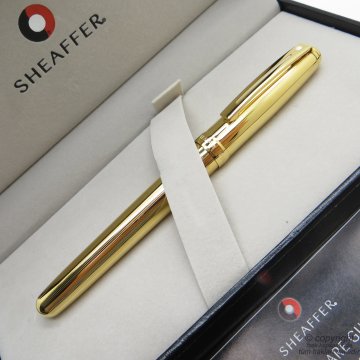 Sheaffer Prelude 23 Ayar Altın Kaplama Dolma Kalem | İsme Özel Kalem