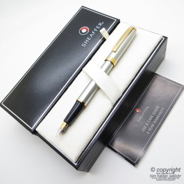 Sheaffer Prelude Krom Altın Dolma Kalem | İsme Özel Kalem