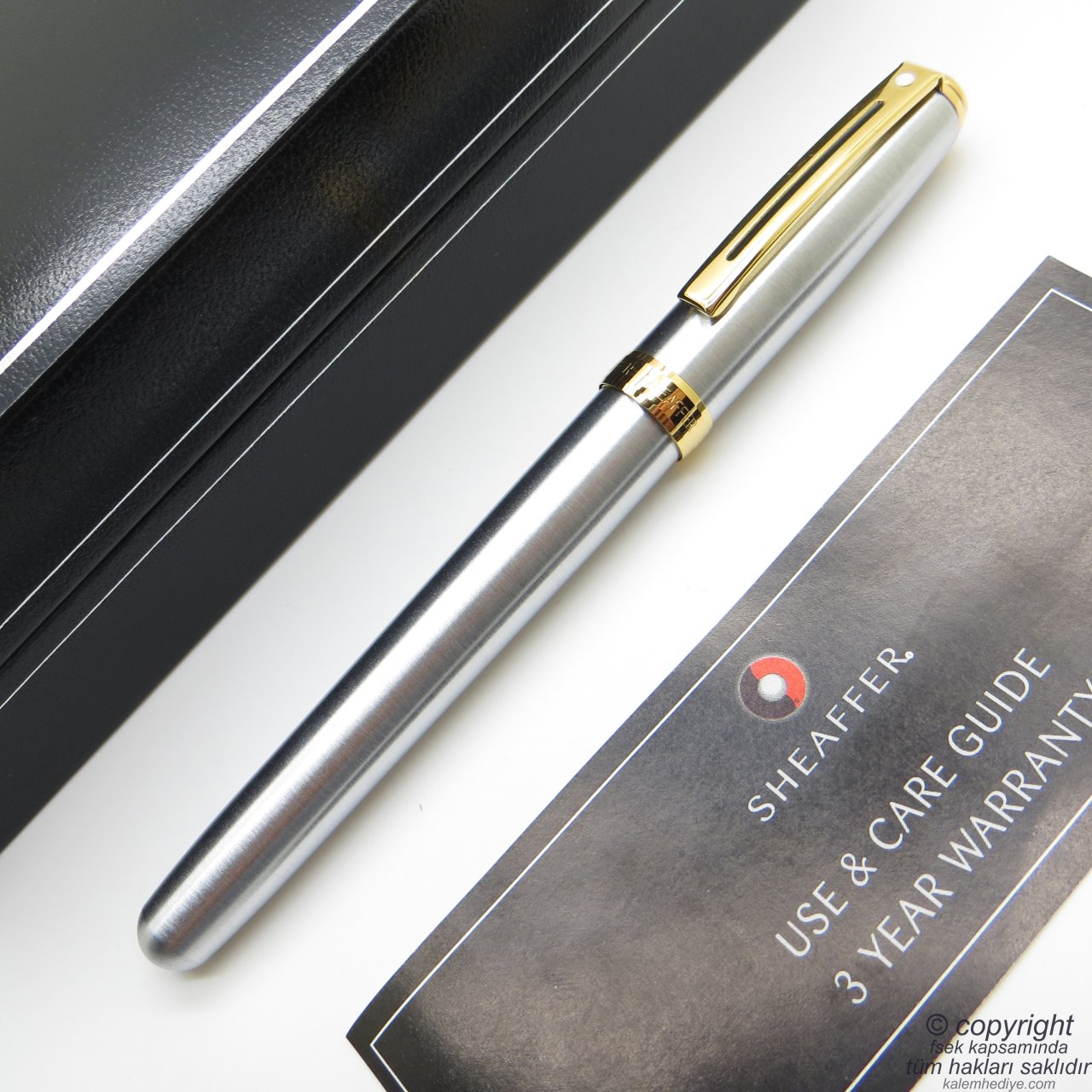 Sheaffer Prelude Krom Altın Kaplama Roller Kalem 342-1 | İsme Özel Kalem
