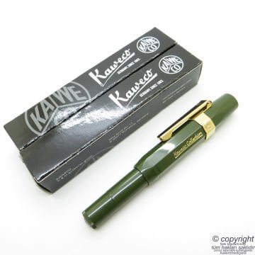 Kaweco Klasik Sport Collection Zeytin Dolma Kalem | İsme Özel Kalem Bold (kalın uç)