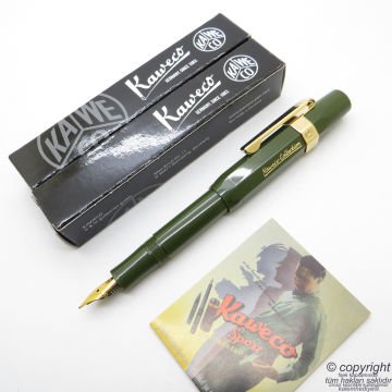 Kaweco Klasik Sport Collection Zeytin Dolma Kalem | İsme Özel Kalem Bold (kalın uç)