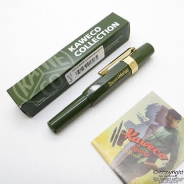 Kaweco Klasik Sport Collection Zeytin Dolma Kalem | İsme Özel Kalem Bold (kalın uç)